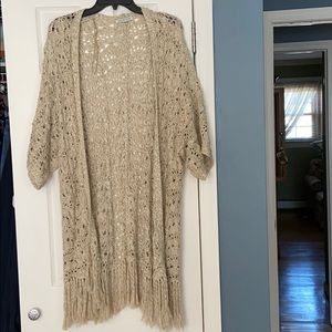 American Eagle short sleeve knit cardigan